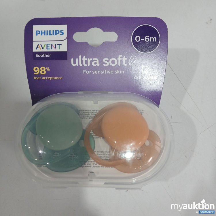 Artikel Nr. 821177 Artikel Nr. 821177: Philips Avent Ultra Soft Soother 0-6m