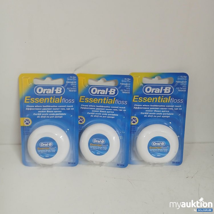 Artikel Nr. 828177 Artikel Nr. 828177: Oral-B Essential Floss 3x50m