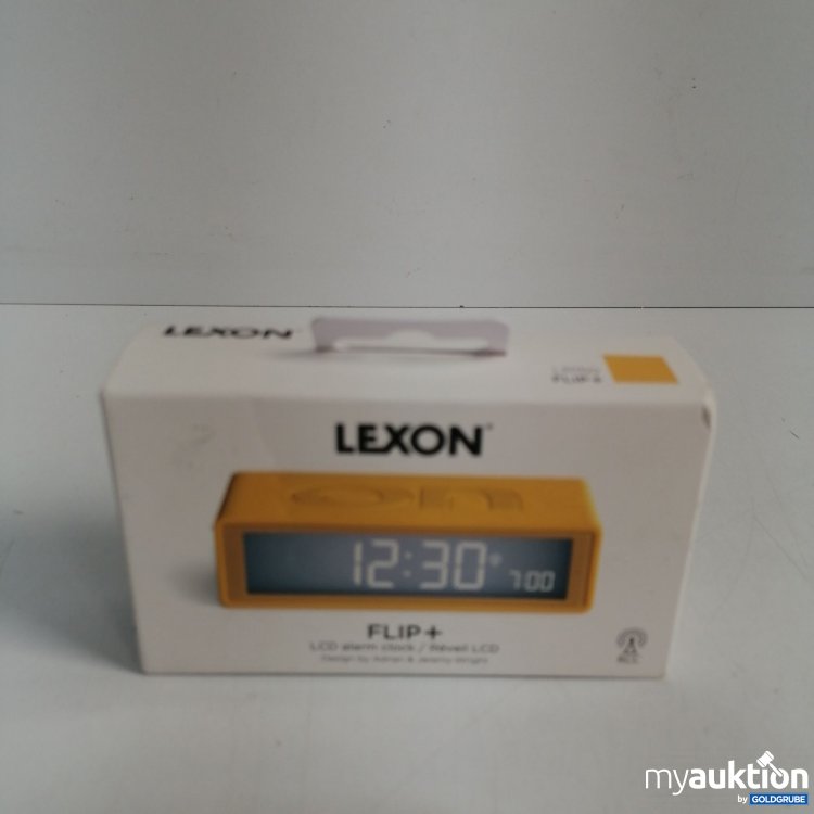 Artikel Nr. 860177 Artikel Nr. 860177: Lexon Flip+ LCD Alarm Clock gelb
