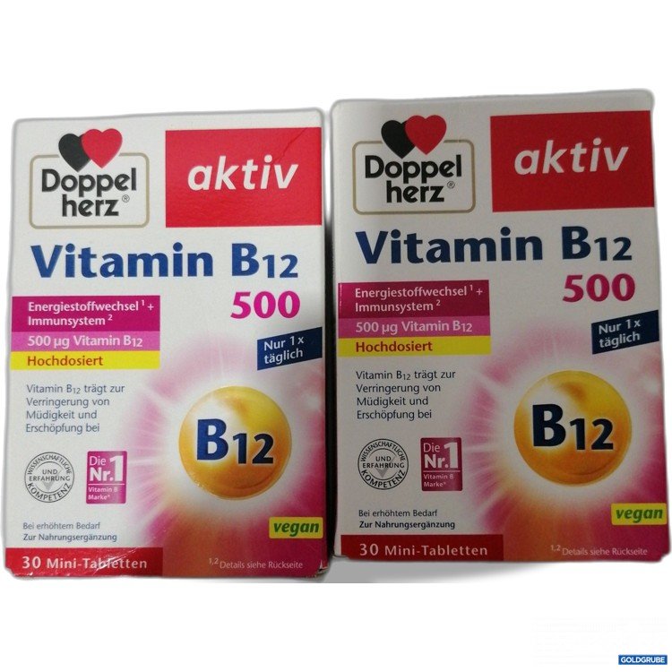 Artikel Nr. 891177: Doppelherz Vitamin B12 500 2x30Stk