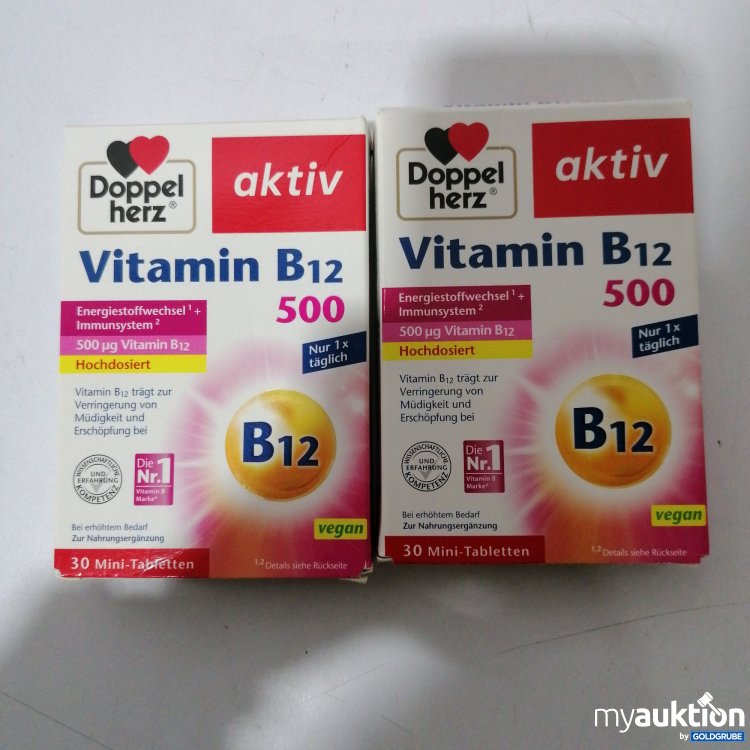 Artikel Nr. 891177: Doppelherz Vitamin B12 500 2x30Stk