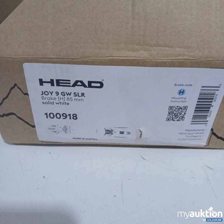 Artikel Nr. 951177: Head Joy 9 GW SLR Solid white Ski Bindung 100918 