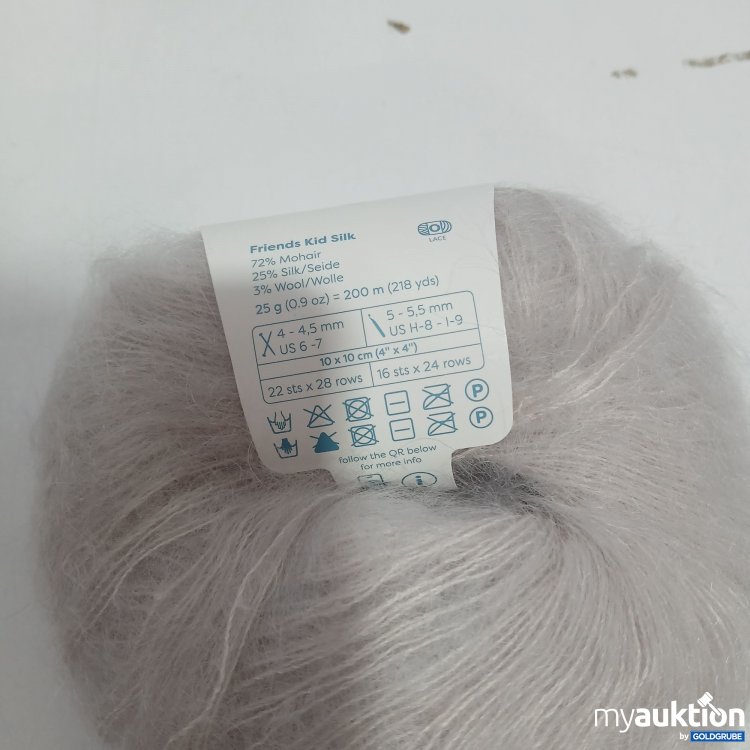 Artikel Nr. 959177: Hobbii Friends Kid Silk 25g 200m grau