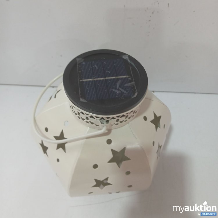 Artikel Nr. 989177 Artikel Nr. 989177: Diverse Solar-Lampe creme mit Sterne DL01 ca 20cm hoch