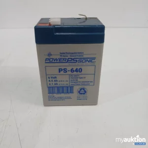 Artikel Nr. 472177: Power Sonic PS-640 6 Volt 4.5 Ah Batterie