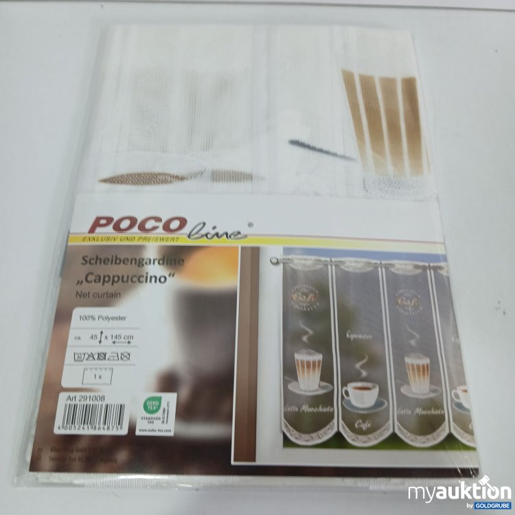 Artikel Nr. 800178 Artikel Nr. 800178: Poco Line Scheibengardine "cappuccino "