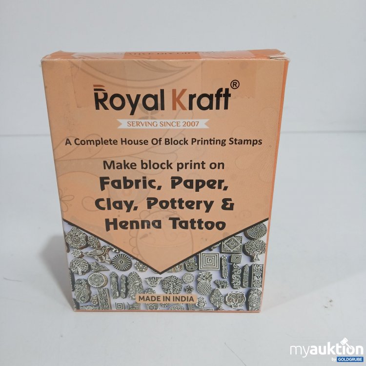 Artikel Nr. 821178 Artikel Nr. 821178: Royal Kraft complete House of Block Printing Stamps