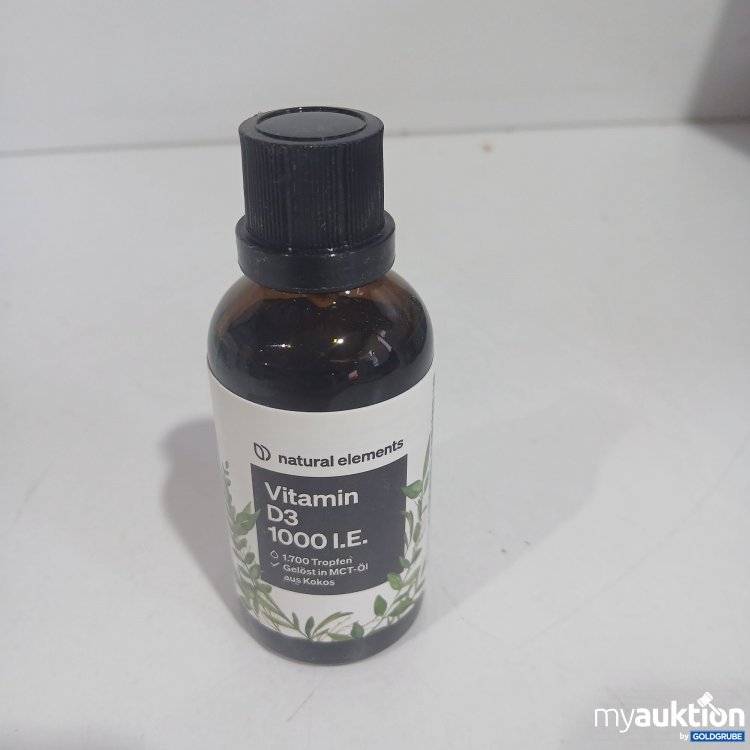Artikel Nr. 845178: Natural Elements Vitamin D3 Tropfen 50ml