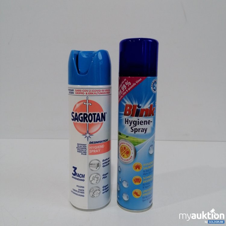 Artikel Nr. 855178: Sagrotan Hygiene Spray 500ml, Blink Hygiene Spray 400ml