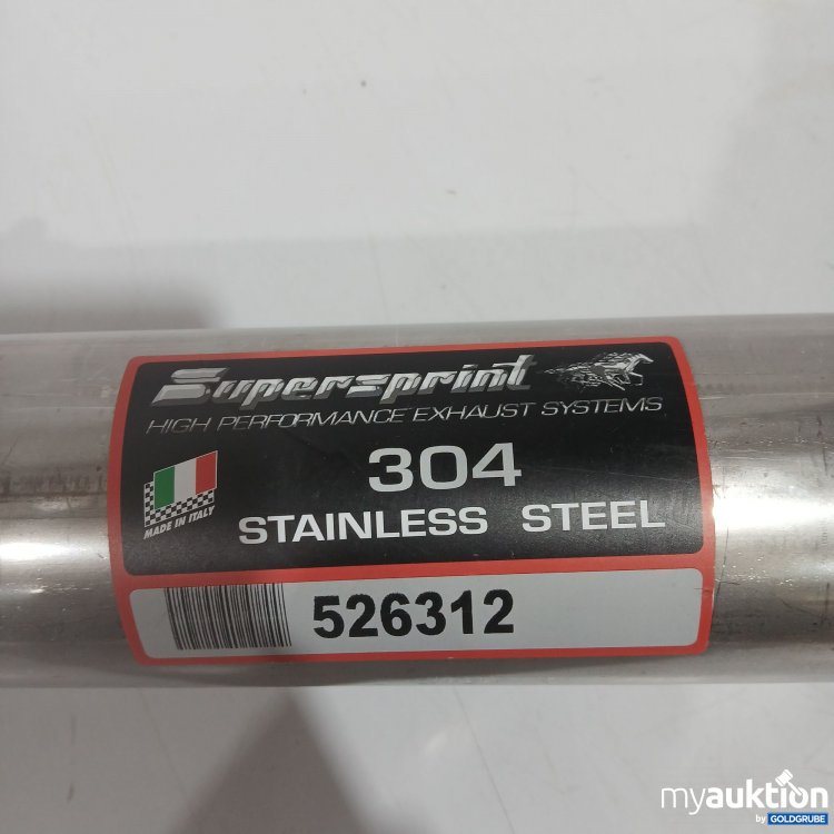 Artikel Nr. 951178: Supersprint High Performance Exhaust Systems 304 Stainless Steel 526312 