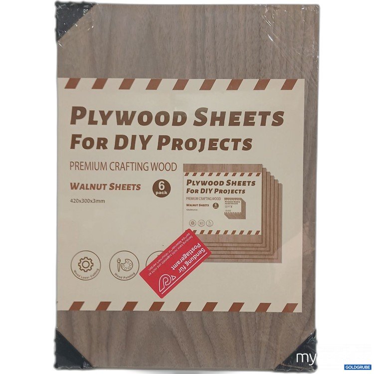 Artikel Nr. 956178: Playwood Sheets for Diy Projects 6stk 420x300x3mm