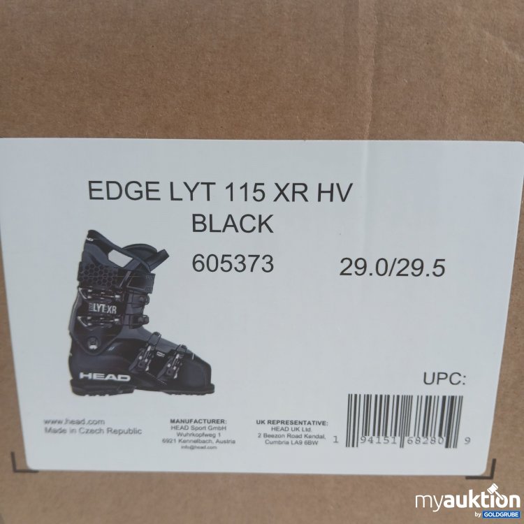 Artikel Nr. 968178 Artikel Nr. 968178: Head EDGE LYT 115XR HV BLACK 605373 29.0/29.5