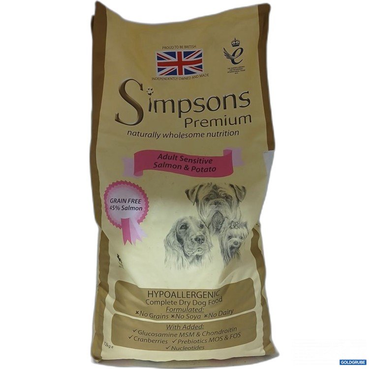 Artikel Nr. 971178: Simpsons Premium Adult Sensitive Salmon & Potato 12 kg