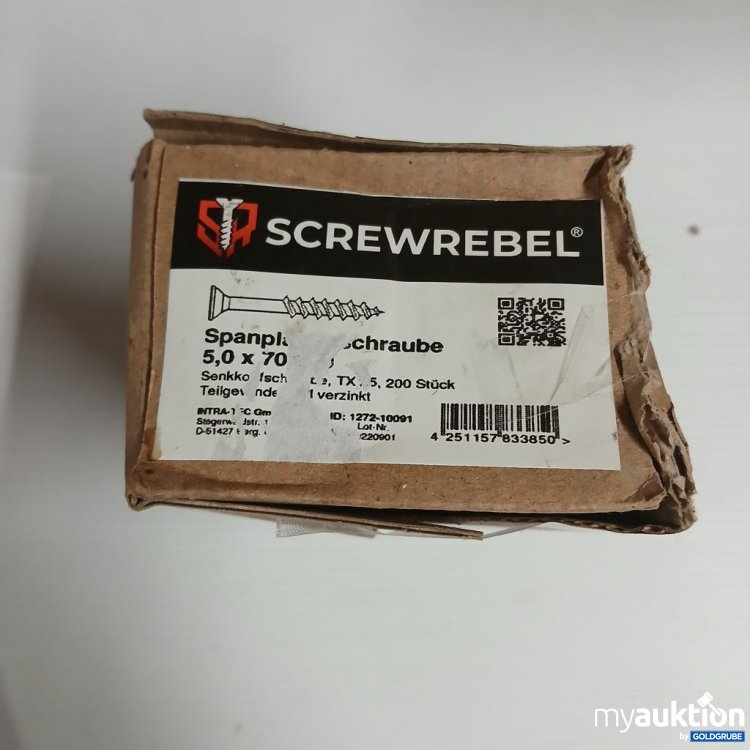 Artikel Nr. 978178 Artikel Nr. 978178: Screw Rebel Spanplattenschraube 5,0 x 70 mm ca. 200 Stück
