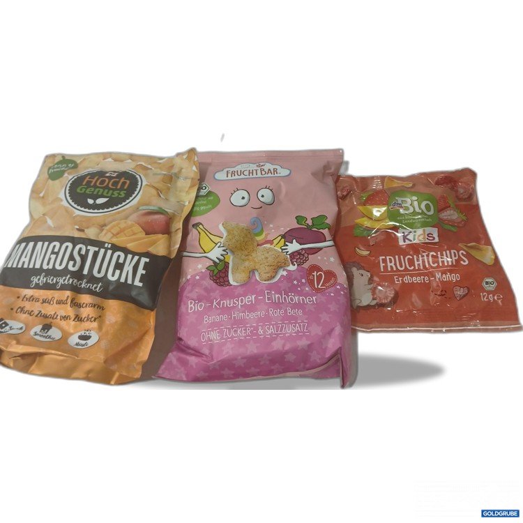Artikel Nr. 988178: Diverse Früchte-Snacks lt. Bild  3Stk
