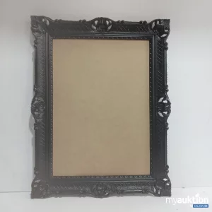 Artikel Nr. 526178: Bilderrahmen mit schwarzem Ornamentrahmen ca. 70x50cm
