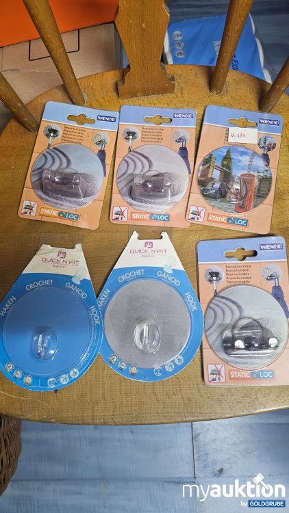 Artikel Nr. 397179: Set Wandhalterung 4x Wenko 2x Quick'n'Fit