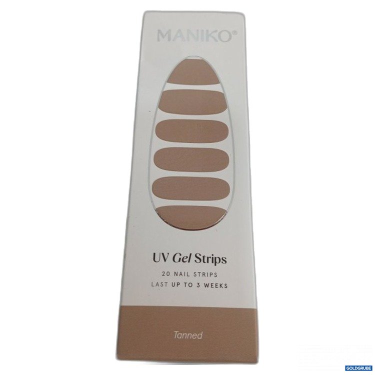 Artikel Nr. 467179 Artikel Nr. 467179: MANIKO UV Gel Strips 20 Nail Tanned