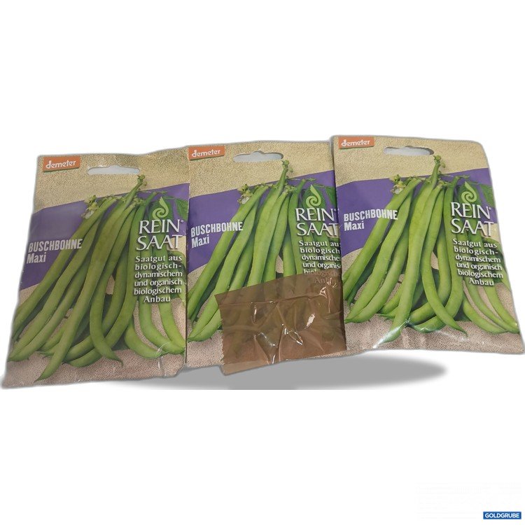 Artikel Nr. 524179: Demeter Reinsaat Buschbohne Maxi 3Stk