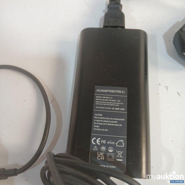 Artikel Nr. 526179 Artikel Nr. 526179: AC Adapter Type-C 90W SM100CL-01