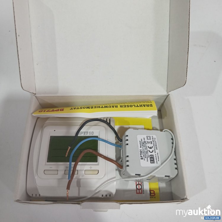 Artikel Nr. 818179 Artikel Nr. 818179: Funk Raumthermostat BPT710