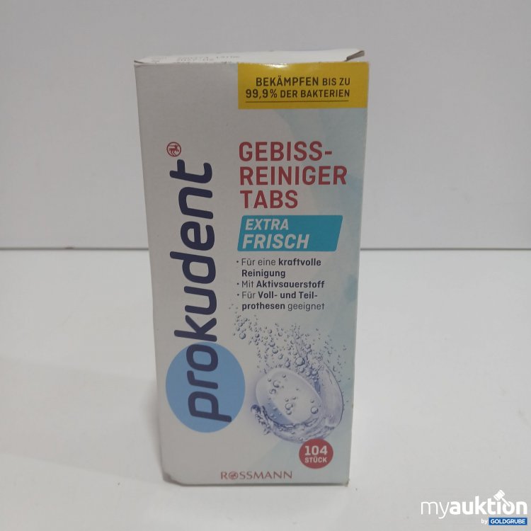 Artikel Nr. 871179 Artikel Nr. 871179: Prokudent Gebissreiniger Tabs 104 Stück