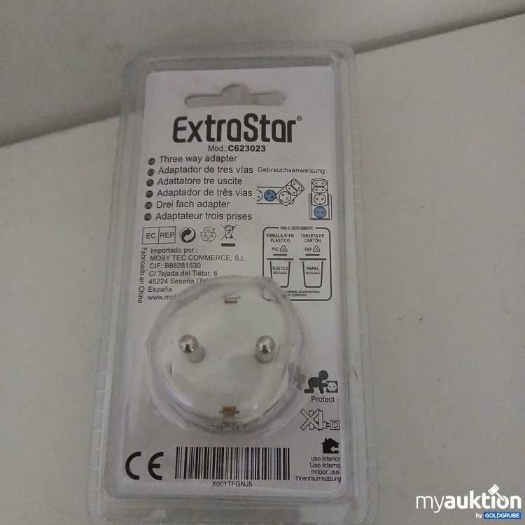 Artikel Nr. 922179: ExtraStar Steckdosenadapter C623023 3680W