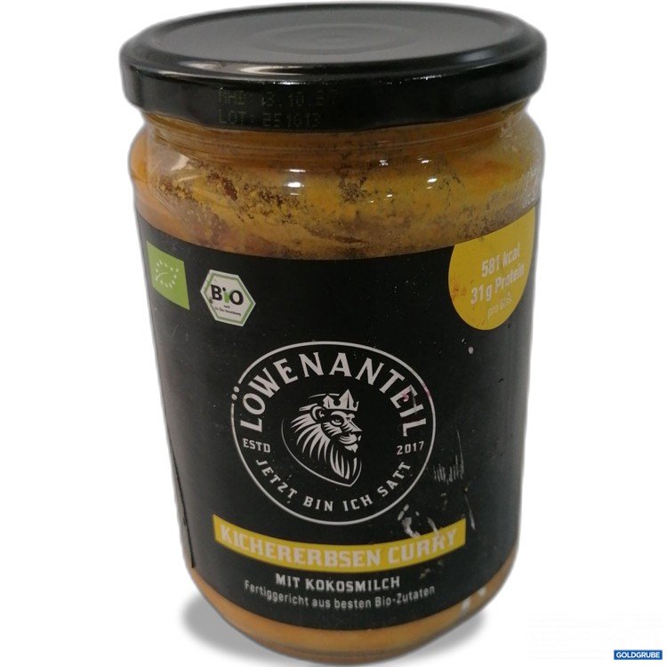 Artikel Nr. 950179: Löwenanteil Kichererbsen Curry 570g