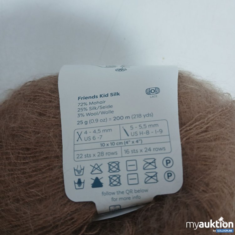 Artikel Nr. 959179: Hobbii Friends Kid Silk 25g 200m braun
