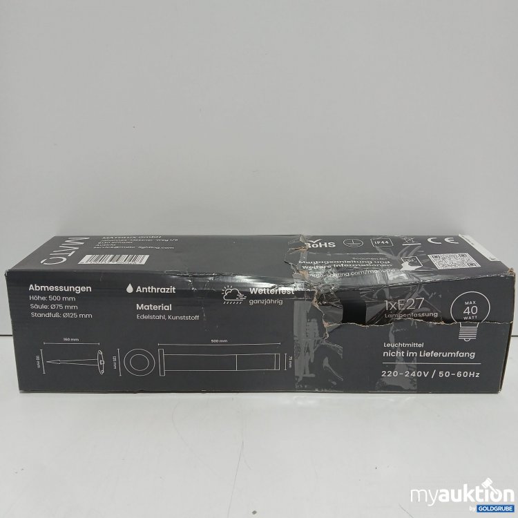 Artikel Nr. 963179: MATO Wegeleuchte Bewegungsmelder 500x75mm