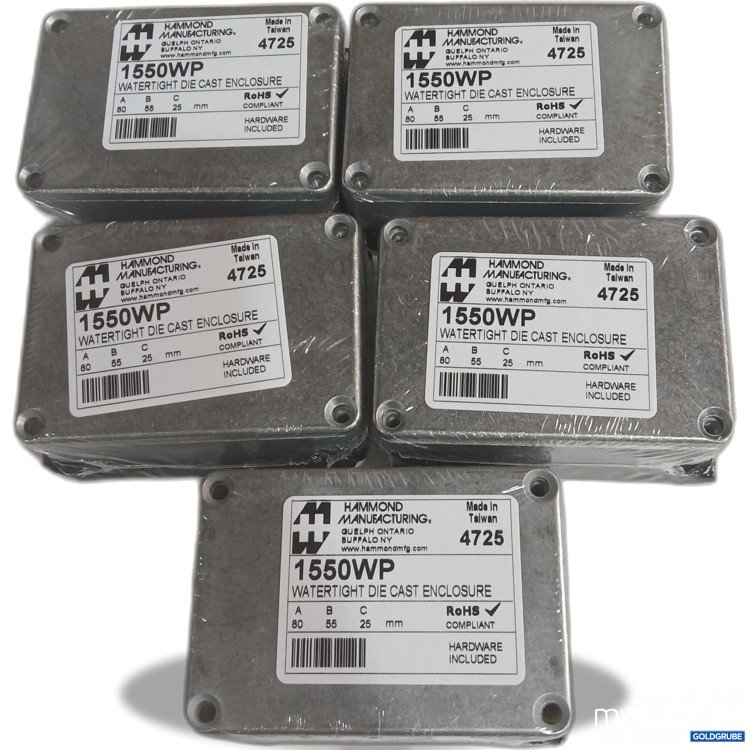 Artikel Nr. 994179 Artikel Nr. 994179: Hammond Watertight Die Cast Enclosure 1550WP