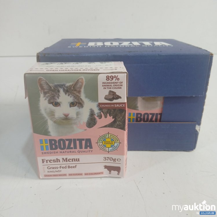 Artikel Nr. 471180: Bozita Katzenfutter Fresh Menu Grass-Fed Beef 6x370 g