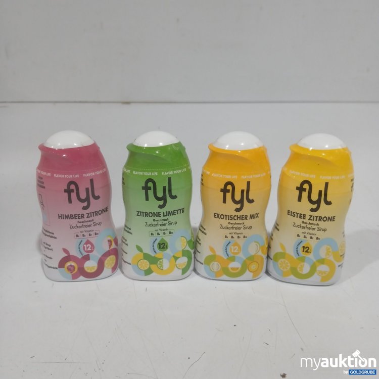 Artikel Nr. 477180: fyl Zuckerfreier Sirup diverse Sorten 4x48ml