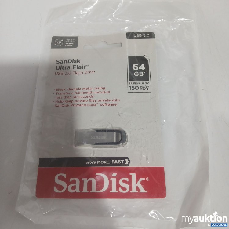Artikel Nr. 882180: SanDisk Ultra Flair USB 3.0 64GB 