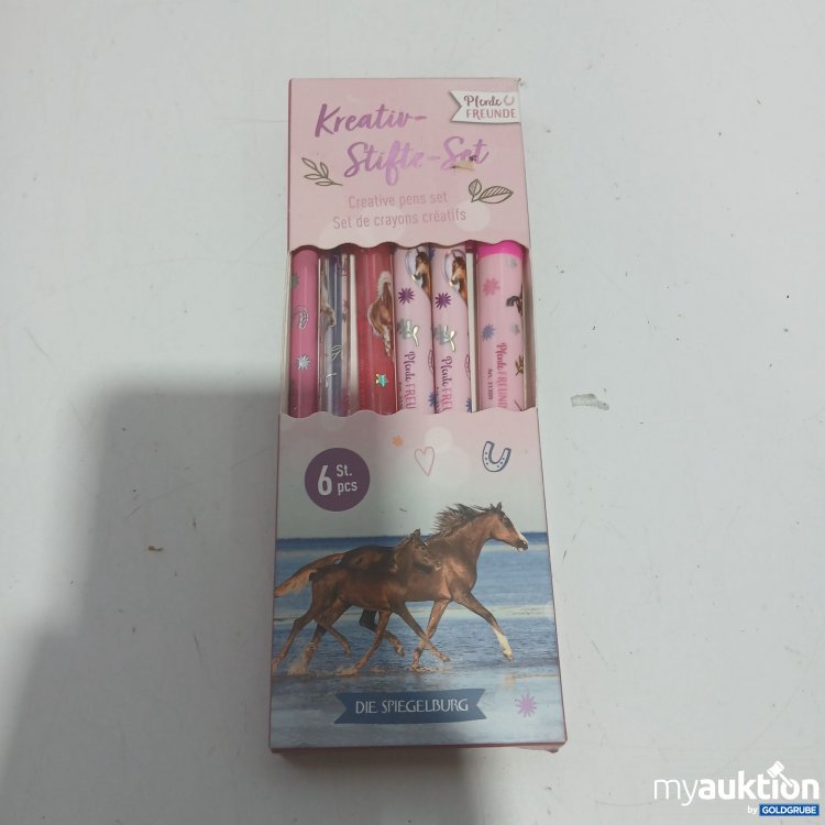 Artikel Nr. 911180 Artikel Nr. 911180: Pferde Freunde Kreativ-Stifte-Set 6St.