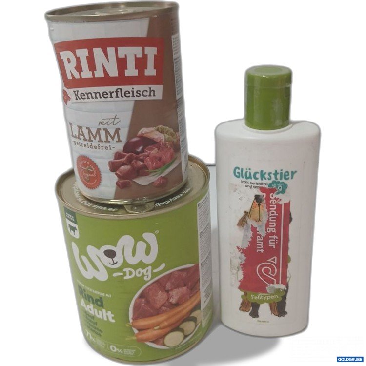 Artikel Nr. 933180: Rinti Kennerfleisch mit Lamm 400g & WOW Dog 800g und ein Hundeshampoo vegan