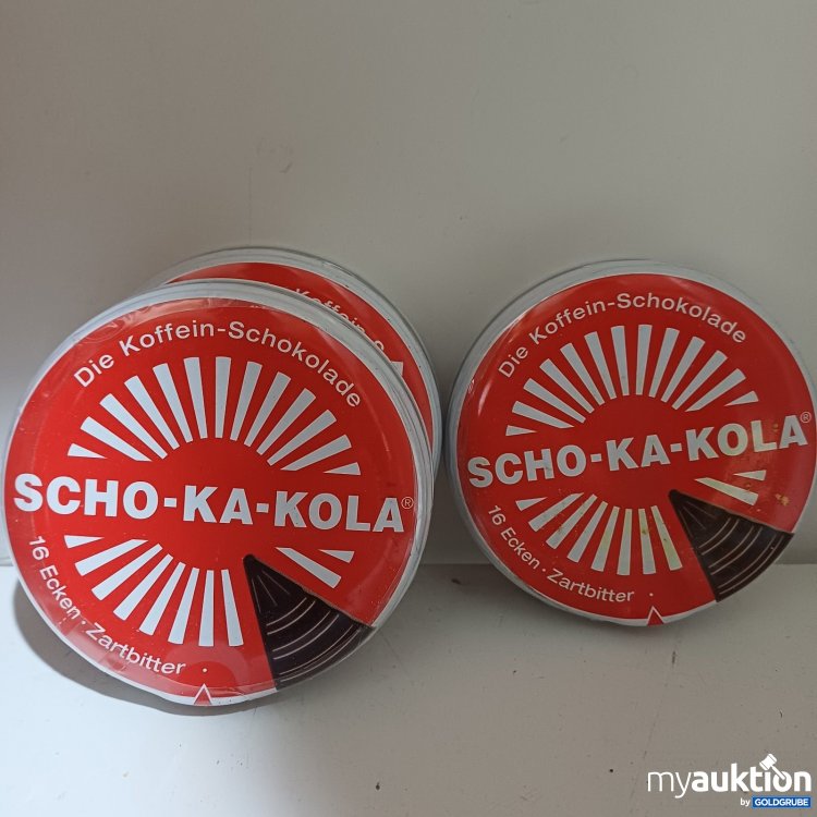 Artikel Nr. 942180 Artikel Nr. 942180: Scho-Ka-Kola Koffein-Schokolade Zartbitter 3 x 100g
