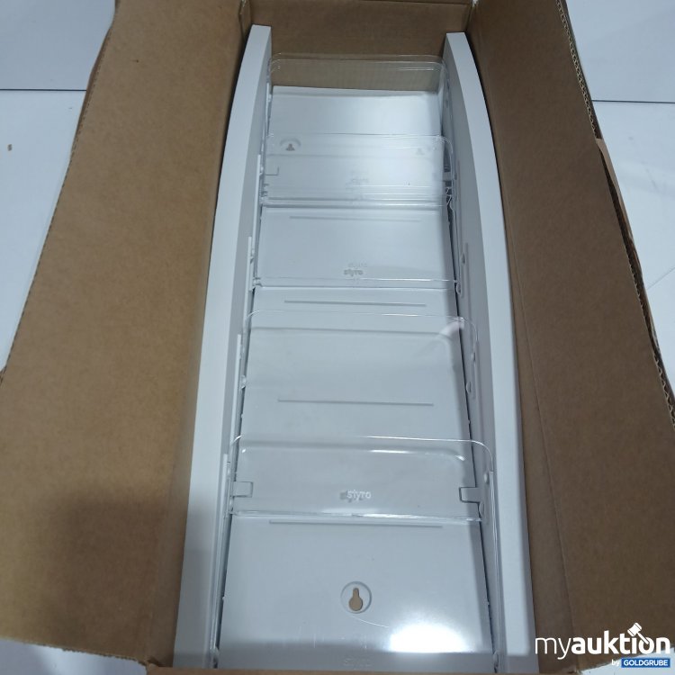 Artikel Nr. 963180: Wandprospekthalter grau A5 Art.Nr: 352801