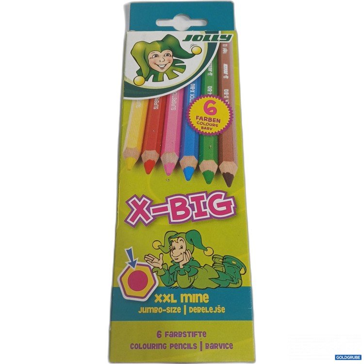 Artikel Nr. 964180: Jolly X-Big 6 Farbstifte 