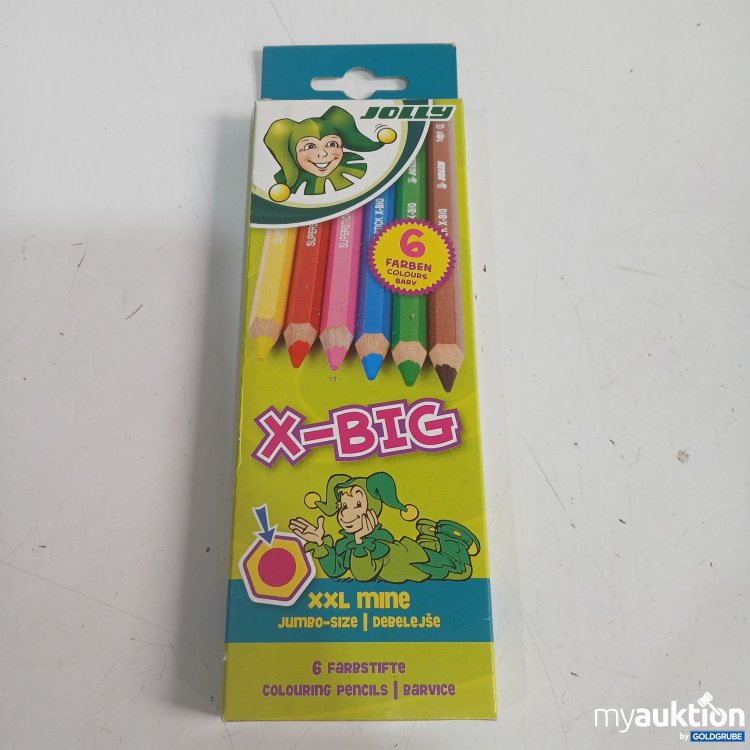 Artikel Nr. 964180: Jolly X-Big 6 Farbstifte 