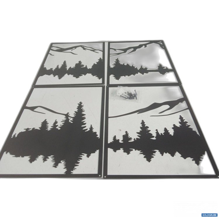 Artikel Nr. 994180 Artikel Nr. 994180: Metall Wanddekoration 4er Set ca. 40x27cm