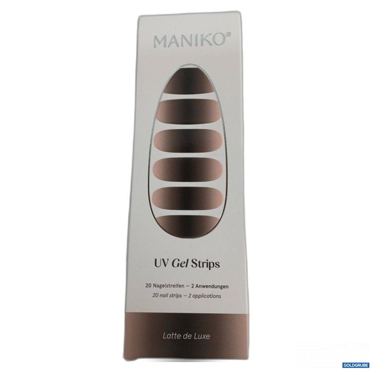 Artikel Nr. 467181 Artikel Nr. 467181: Maniko UV Gel Strips 20 Nagelstreifen Latte de Luxe