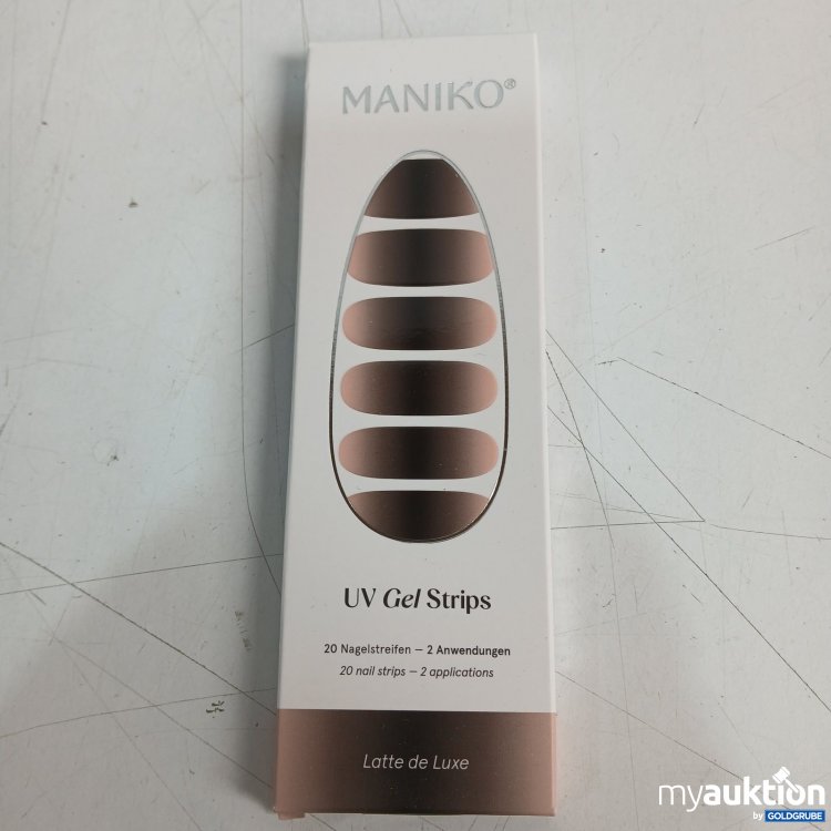 Artikel Nr. 467181 Artikel Nr. 467181: Maniko UV Gel Strips 20 Nagelstreifen Latte de Luxe