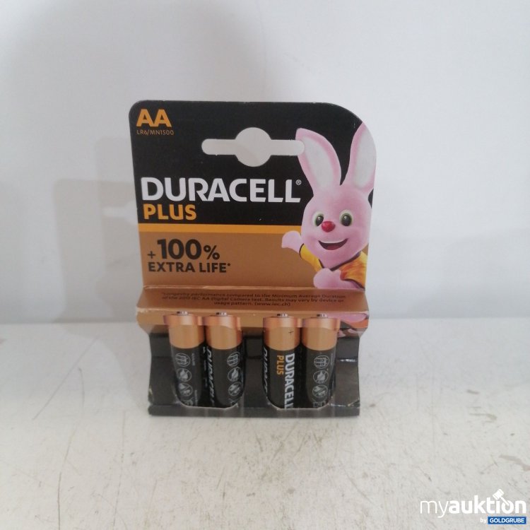 Artikel Nr. 721181: Duracell Plus AA Batterien 4 Stück 
