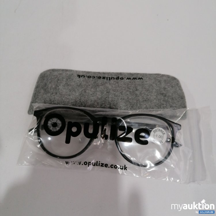 Artikel Nr. 850181 Artikel Nr. 850181: Opulize Brille schwarz Distanz Gläser, - 1.00