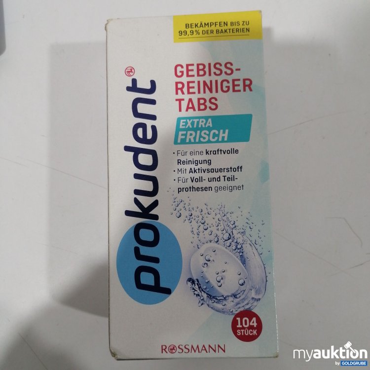Artikel Nr. 891181: Prokudent Gebissreinigee Tabs Extra Frisch 104Stk