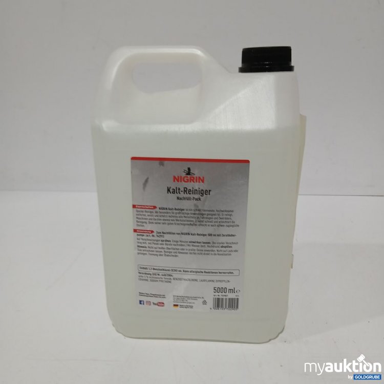 Artikel Nr. 892181: NIGRIN Kalt-Reiniger Nachfüll-Pack 5000 ml