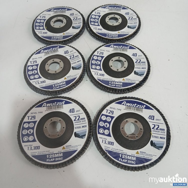 Artikel Nr. 894181 Artikel Nr. 894181: Awutzut Fächerscheibe 40Grit 22mm T29