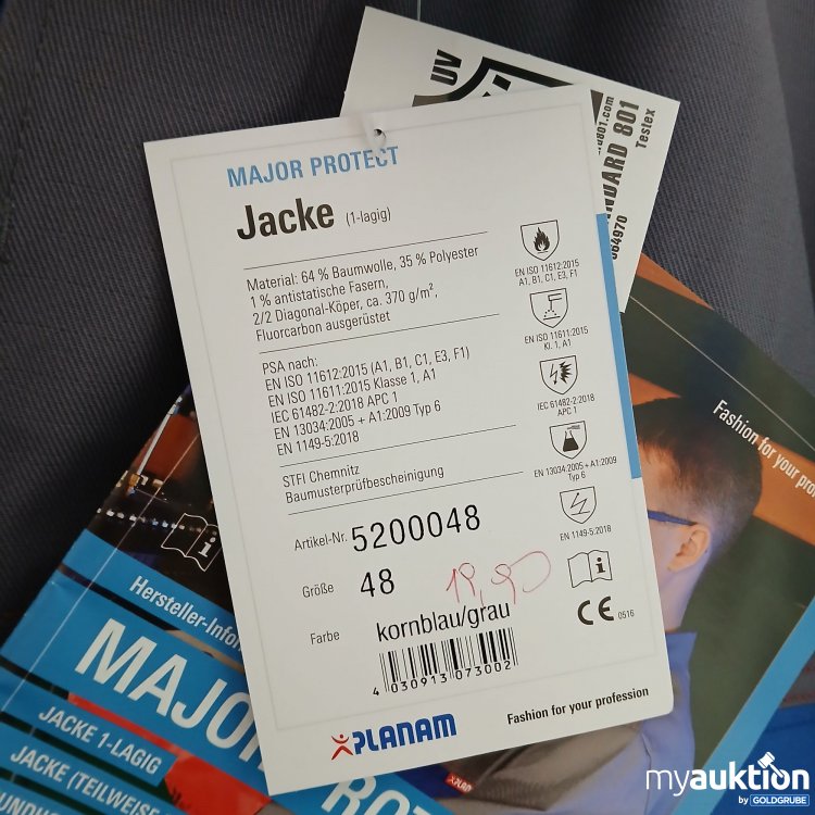 Artikel Nr. 908181: Planam Jacke