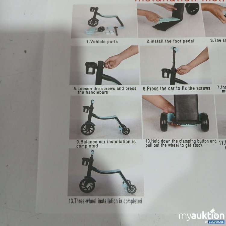 Artikel Nr. 960181: Kinder Scooter hellblau 